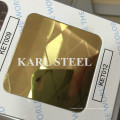 Hoja grabada en relieve Ket012 del color del acero inoxidable de la alta calidad 304